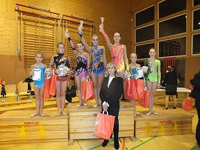Гимнастки  города Новошахтинска заняли призовые места в Германии