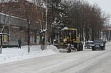С началом первого снегопада спецтехника вышла на очистку улиц Новошахтинска