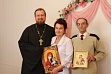 Во Дворце бракосочетаний в рамках областного месячника «Мы вместе» чествовали супругов Гоголевых