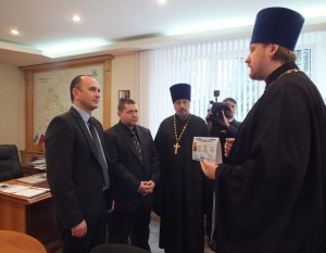 Встреча Мэра с главами и представителями новошахтинских православных церквей